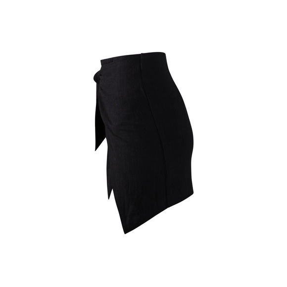 41. Skylar + Madison Side Slit Mini Skirt - Picture 3 of 6